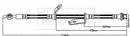 Borg & Beck Brake Hose Part No -BBH8315