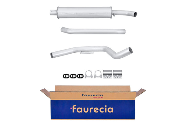 FAURECIA 8LB 366 021-521 Front Muffler - Easy2Fit® Kit - fits PEUGEOT 306