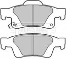 Borg & Beck Rear Brake Pad Set -BBP2273