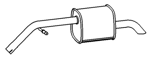 Klarius PG865B - Box With Tail Pipe