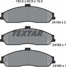 Textar Brake Pad Set - 2419401