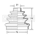First Line Cv Joint Boot Kit Part No -FCB2143