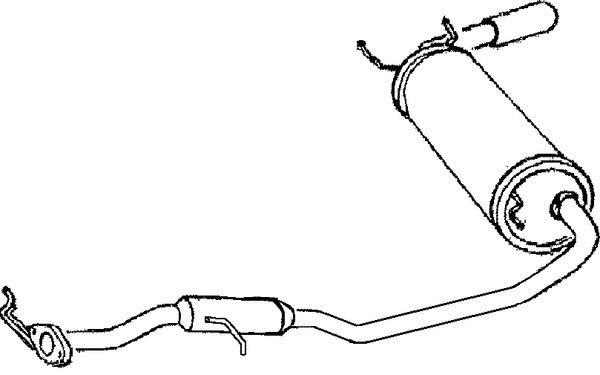 Klarius MA167C - Box With Tail Pipe