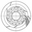 Borg & Beck Brake Disc Single Part No -BBD6160S