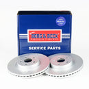 Borg & Beck Brake Disc Pair Part No -BBD4459
