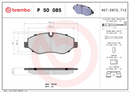 Brembo Brake Pad Set - P50085
