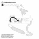 Borg & Beck Turbo Hose Part No -BTH1404