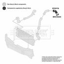 Borg & Beck Turbo Hose Part No -BTH1176