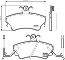 Mintex Brake Pad Set fits -Renault MDB1631 (also fits other vehicles)