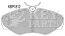 Key Parts Brake Pad Set -KBP1812