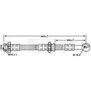 Borg & Beck Brake Hose Part No -BBH7151