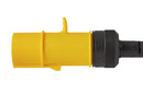 HELLA 8KA 007 648-011 Coiled Cable - 5-pin connector - 24V - PU (Polyurethane)