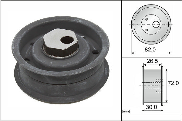 INA Tensioner Pulley - Timing Belt - Part No - 531030410