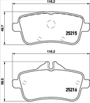 Brembo Brake Pad Set - P50101