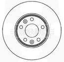 Borg & Beck Brake Disc Pair Part No -BBD5163