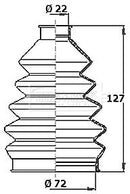 Borg & Beck Cv Joint Boot Kit Part No -BCB2351R