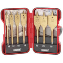 Draper 7PC Flat Wood Drill Bit Set - 18560