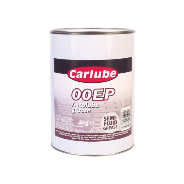 Carlube YEP003 Autolube OOOEP (Extreme Pressure) (RED) Grease 3Kg