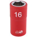 Draper Expert 16mm VDE 1/2" Insul. Socket - 31843