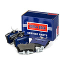 Borg & Beck Brake Pad Set - BBP1721