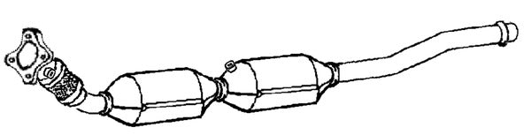 Klarius 312542 - Catalyst Type Approved Withpip  - Fits Volvo S70 (874)