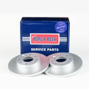 Borg & Beck Brake Disc Pair Part No -BBD4857