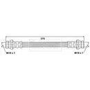 Borg & Beck Brake Hose Part No -BBH6327
