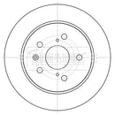 Borg & Beck Brake Disc Pair Part No -BBD5199