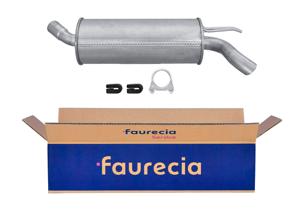 FAURECIA 8LD 366 034-821 Rear Muffler - Easy2Fit® Kit - fits RENAULT MODUS / GRAND MODUS