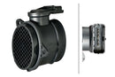 HELLA 8ET 358 166-601 Mass Air Flow Sensor - 5-pin connector - Pipe-neck