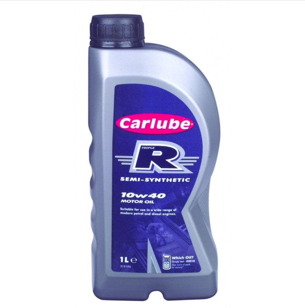 Carlube Triple R 10w40 Semi Synthetic Engine Oil - 1L