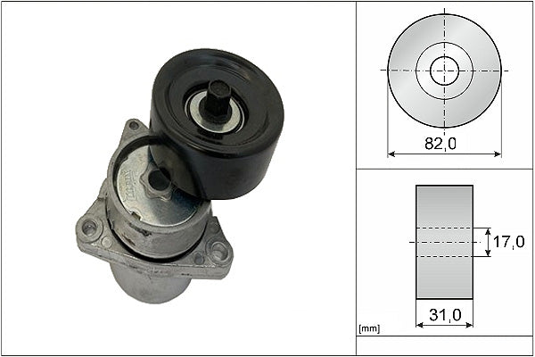 INA Tensioner Lever - V-Ribbed Belt - Part No - 534035910