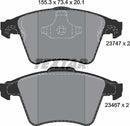 Textar Brake Pad Set - 2374702