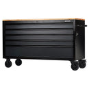 Bunker 61" 5 Drawer Trolley Grey - 28343