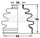 First Line Cv Joint Boot Kit Part No -FCB2398