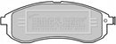 Borg & Beck Front Brake Pad Set -BBP1840