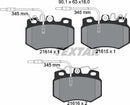 Textar Brake Pad Set - 2161403