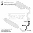 Borg & Beck Turbo Hose Part No -BTH1220