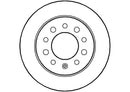 Disctech Brake Disc - Fits Hyundai - ABD2229 - Rear Axle