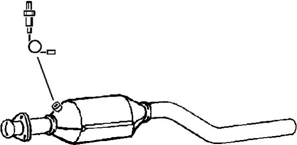 Klarius 311231 - Catalyst Type Approved  - Fits Volvo 740 2.0,2.3