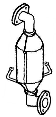 Klarius 325310 - Catalyst Type Approved  - Fits Hyundai i10 II 1.0l CAT