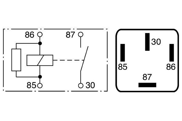 Bosch Relay Part No - 0986332002