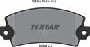 Textar Brake Pad Set - 2029301