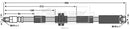 Borg & Beck Brake Hose Part No -BBH7773