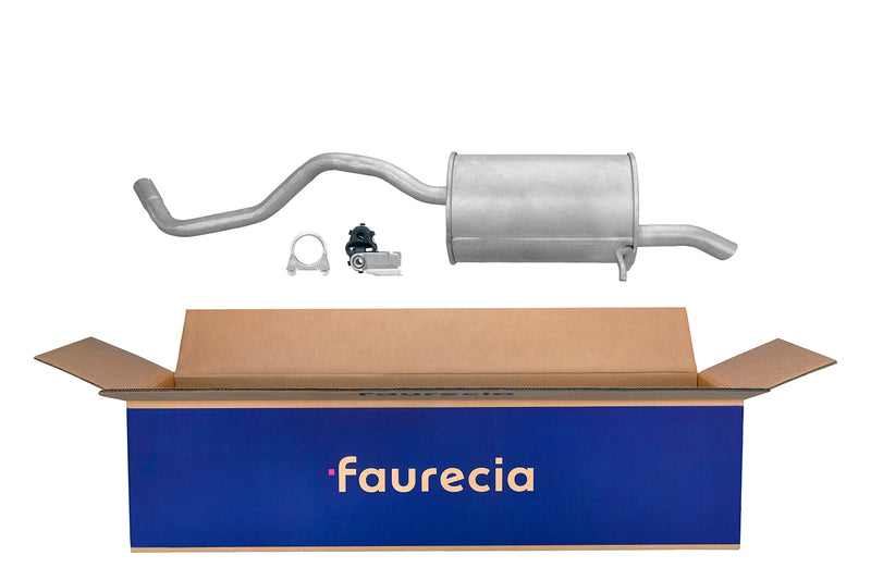 FAURECIA 8LD 366 034-561 Rear Muffler - Easy2Fit® Kit - fits RENAULT CLIO II