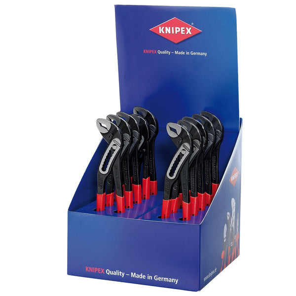Knipex Alligator Counter Top Display of Waterpump Pliers, 10 x 250mm