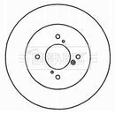 Borg & Beck Brake Disc Pair Part No -BBD5209