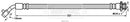 Borg & Beck Brake Hose Part No -BBH7834