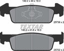 Textar Brake Pad Set - 2573801