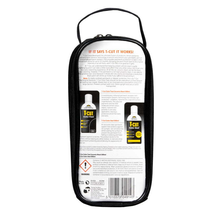 T-Cut 365 Kit Black - TETBLK365
